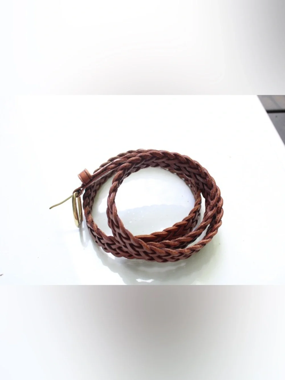 Vintage braided belt